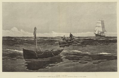 För sent! av Joseph Nash